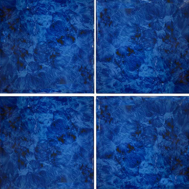 Sapphire, 6" x 6" Tile | TITAN-762 | Fujiwa Porcelain Pool Tile
