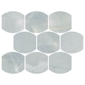 SeaMist Blue Lens Mosaic - Porcelain Tile