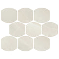 SeaMist White Lens Mosaic - Porcelain Tile