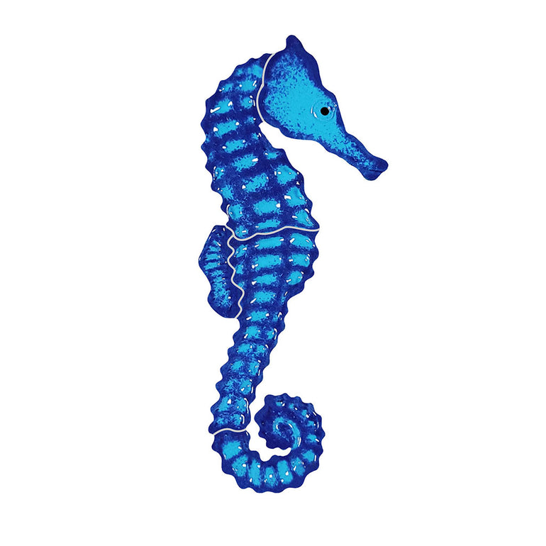 Seahorse Right - Blue | SHOBLS | Pool Mosaic