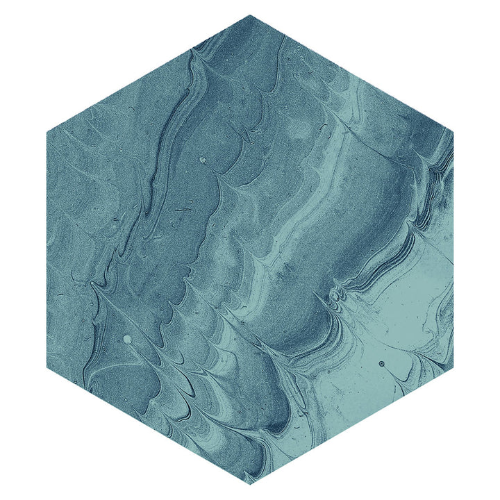 Selleny Emerald, Hexagon Porcelain Tile | Kitchen, Spa, and Pool Tile