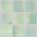851 Fluorite Green, 3/4" x 3/4" - Glass Tile