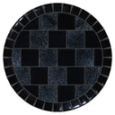 Signature Black, 12.5" Barstool Toppers - Pool Mosaic