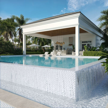 Bright White, 1" x 1" Glass Mosaic Tile | SS82323W1 | Signature Series