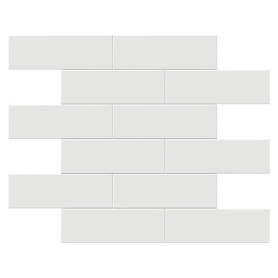 Soho Vintage Gray Matte Brick, 2" x 6" - Ceramic Tile for Kitchen Backsplashes