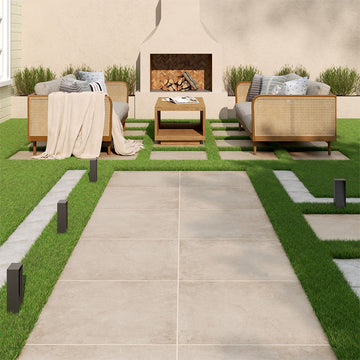 Soreno Taupe, 24" x 24" | 2CM Porcelain Pool Paver by MSI