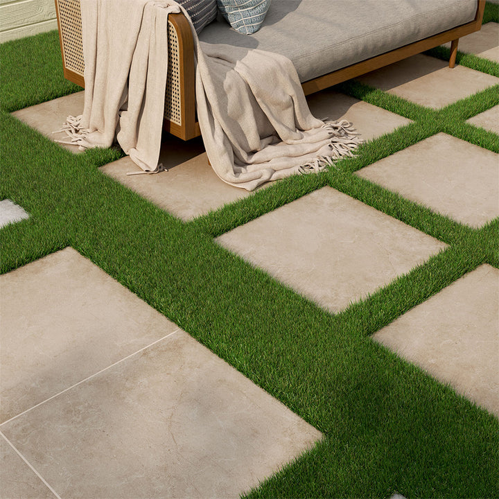 Soreno Taupe, 24" x 24" | 2CM Porcelain Pool Paver by MSI