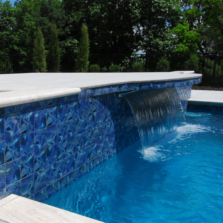 Space Blue, 6" x 6" Pool Tile | SORA-778 | Pool Waterline Tile