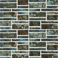Spring, Random Block - Porcelain Pool Tile - FINAL SALE
