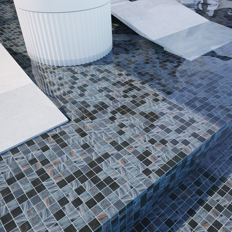 Stefania, 3/4" 3/4" Glass Tile | Mosaic Tile by Bisazza