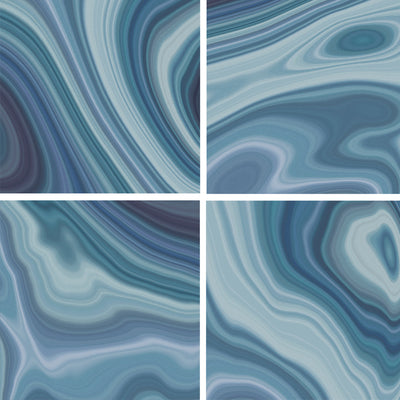 Stream Blue, 6" x 6" Porcelain Tile | ESTSTREBLUE6 | Waterline Tile