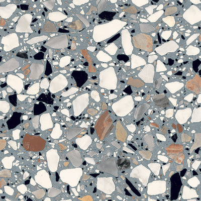 Studio Terrazzo Bianco, 8" x 8" Porcelain Tile | Terrazzo Pool Tile