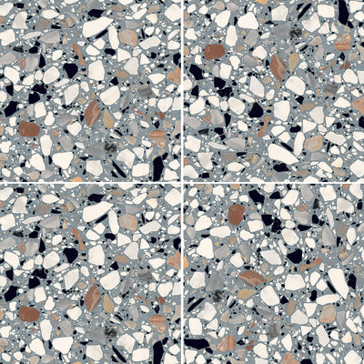 Studio Terrazzo Bianco, 8" x 8" Porcelain Tile | Terrazzo Pool Tile