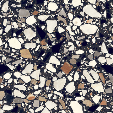 Nero Porcelain Tile by Studio Terrazzo