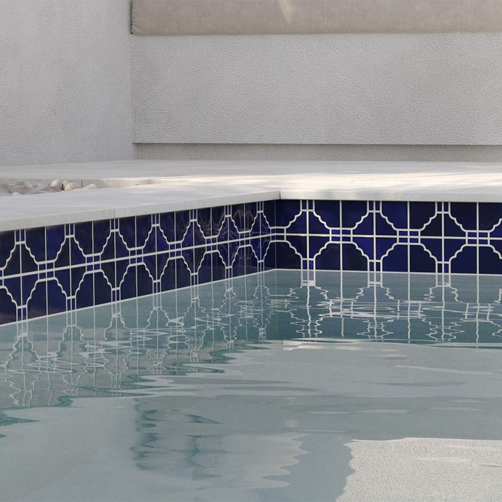 POWPLSTB808PT Aquatica Cobalt Blue, 6" x 6" - Porcelain Pool Tile