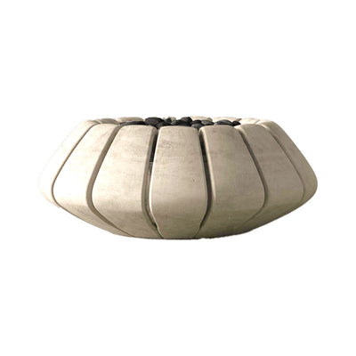 Sunflower Fire Table, Coastal | Outdoor Gas Fire Pit by Prism Hardscapes