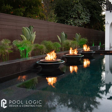 Cazo Copper Fire and Water Bowl Feature, 360 Spill | The Outdoor Plus