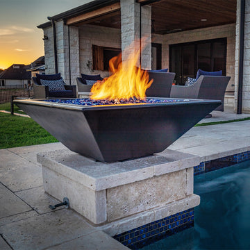 Maya Fire Bowl for Pools and Spas