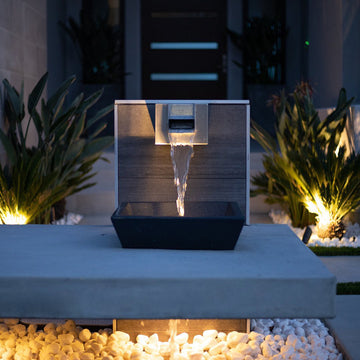 U-Shaped Scupper, Outdoor Water Feature | The Outdoor Plus