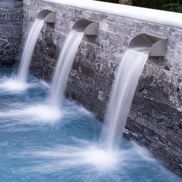 Radius Scupper, Outdoor Water Feature | The Outdoor Plus