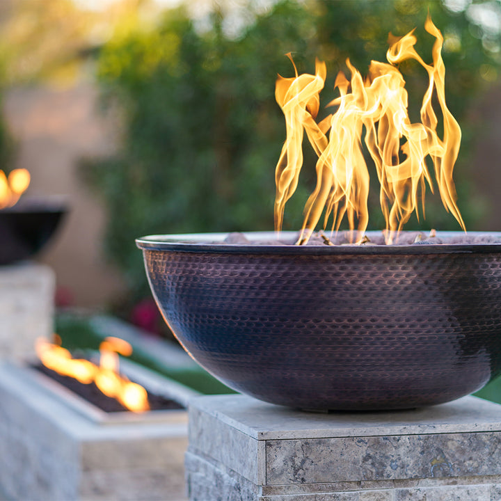 Sedona Copper Fire Bowl