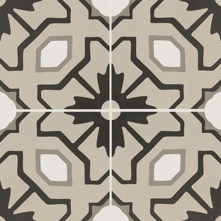 Tahari, 8" x 8" Porcelain Tile | NTAH8X8 | Patterned Tile by MSI