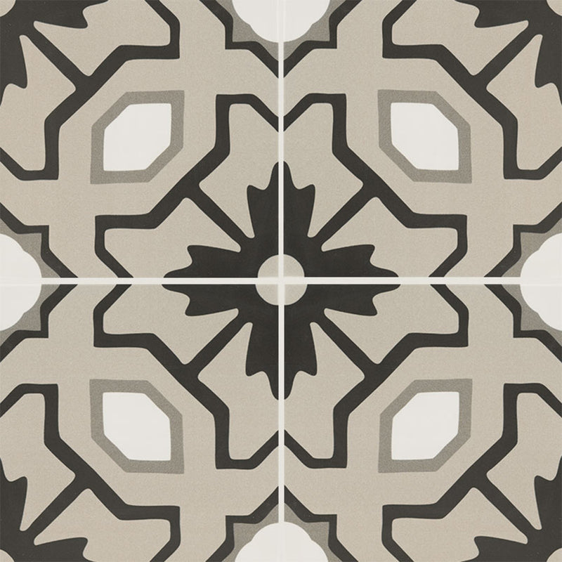 Tahari, 8" x 8" Porcelain Tile | NTAH8X8 | Patterned Tile by MSI