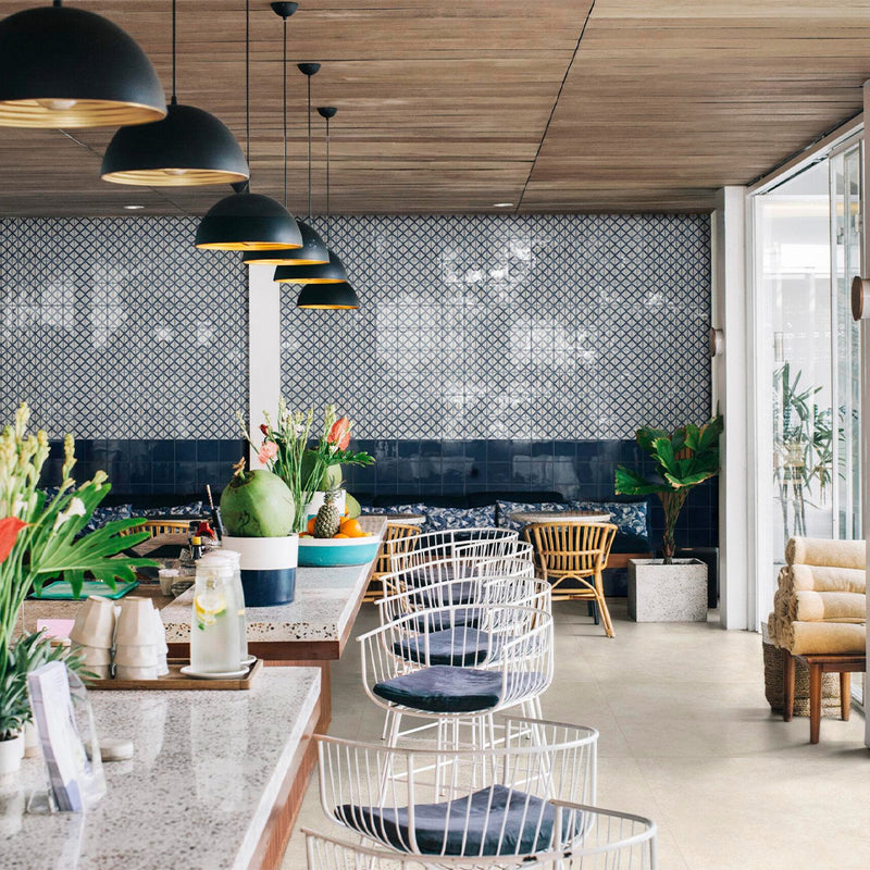 Tappeto 4, 6" x 6" Tile | EMCSOLGTAPPDEC4 | Porcelain Tile