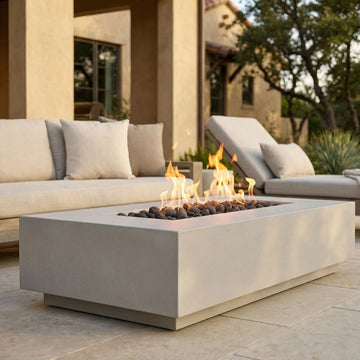 Prism Hardscapes Tavola 1 Fire Table | Outdoor Gas Fire Pit