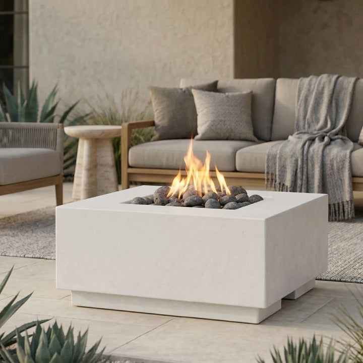 Prism Hardscapes Tavola 2 Fire Table | Outdoor Gas Fire Pit