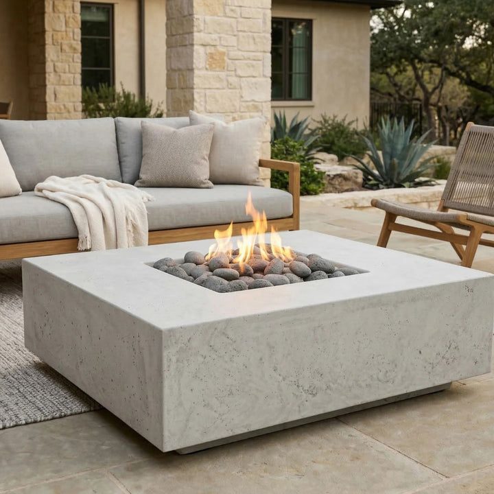 Prism Hardscapes Tavola 3 Fire Table | Outdoor Gas Fire Pit