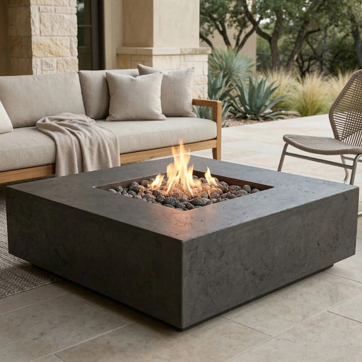 Prism Hardscapes Tavola 3 Fire Table | Outdoor Gas Fire Pit