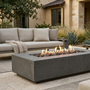 Prism Hardscapes Tavola 4 Fire Table | Outdoor Gas Fire Pit