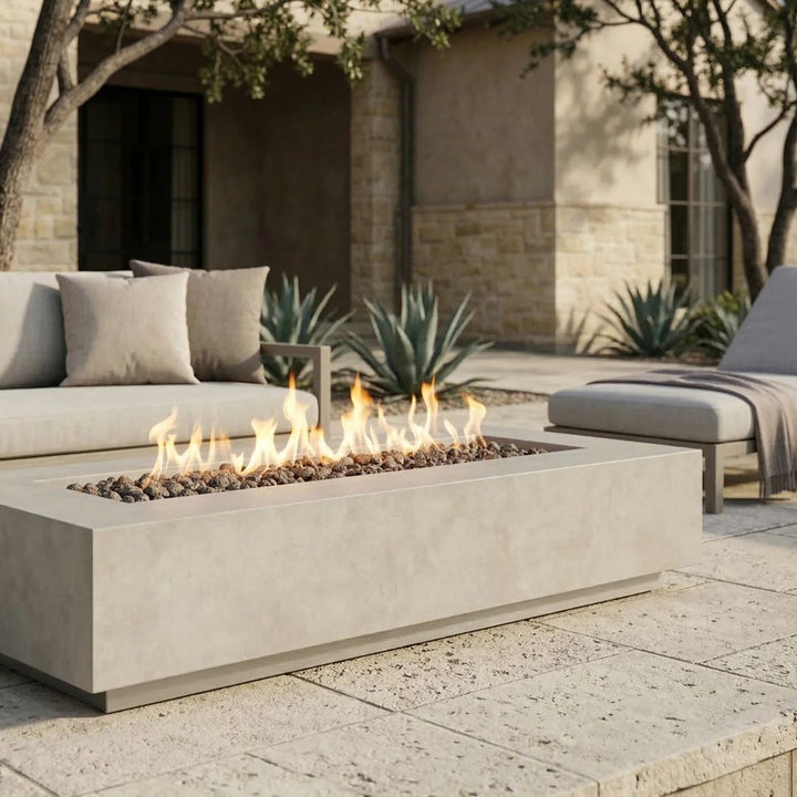 Prism Hardscapes Tavola 5 Fire Table | Outdoor Gas Fire Pit