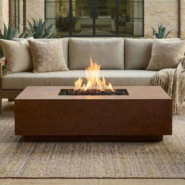 Prism Hardscapes Tavola 7 Fire Table | PH-438-2 | Outdoor Gas Fire Pit