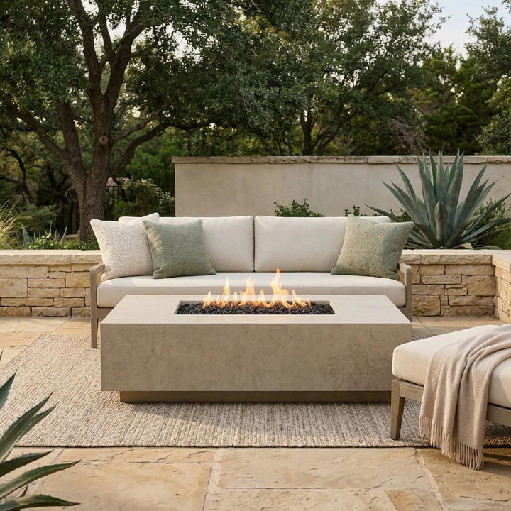 Prism Hardscapes Tavola 7 Fire Table | PH-438-2 | Outdoor Gas Fire Pit