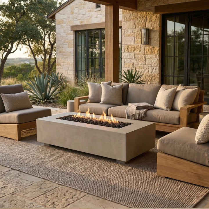 Prism Hardscapes Tavola 72 Fire Table | Outdoor Gas Fire Pit