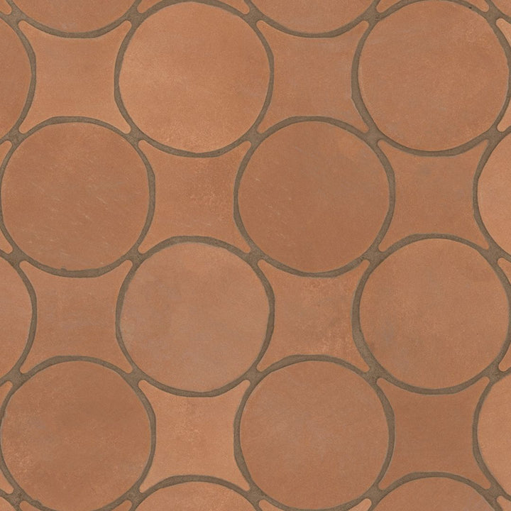 Terracotta Halo Matte Porcelain Mosaic Tile