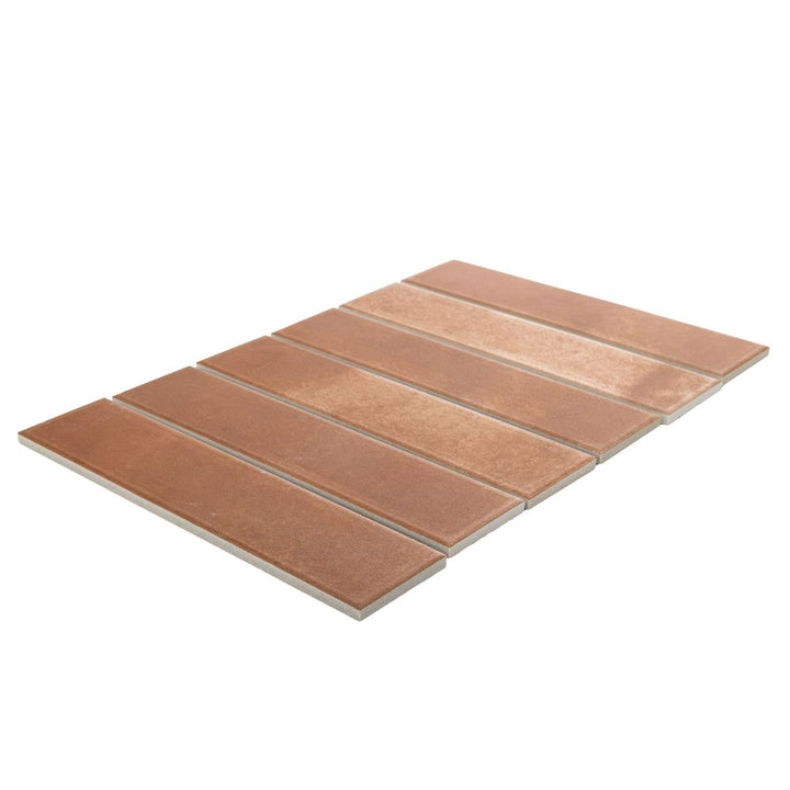 Terracotta Subway Stack Porcelain Tile