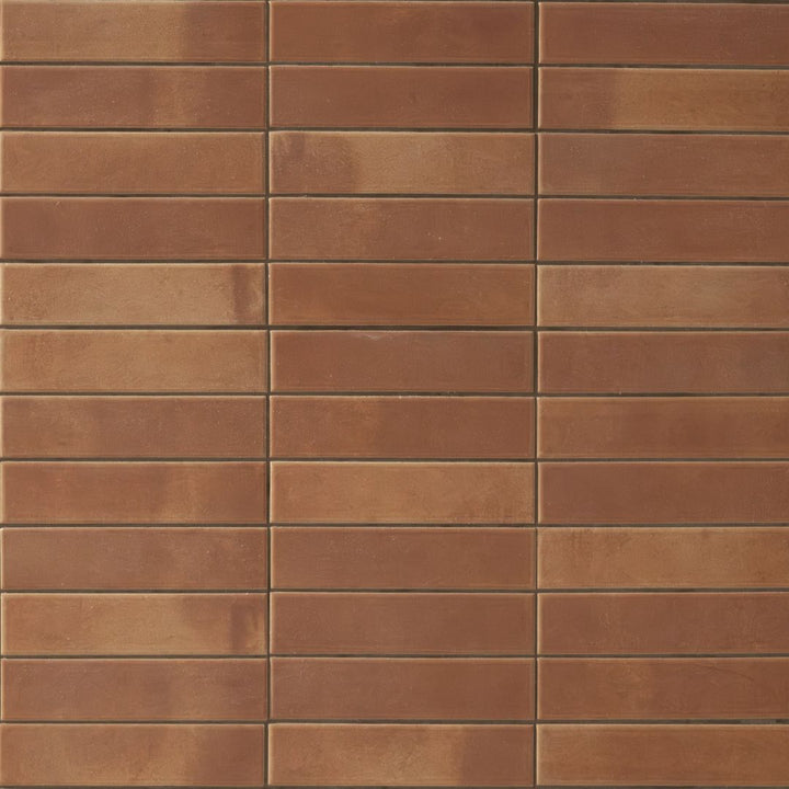 Terracotta Subway Stack Porcelain Tile