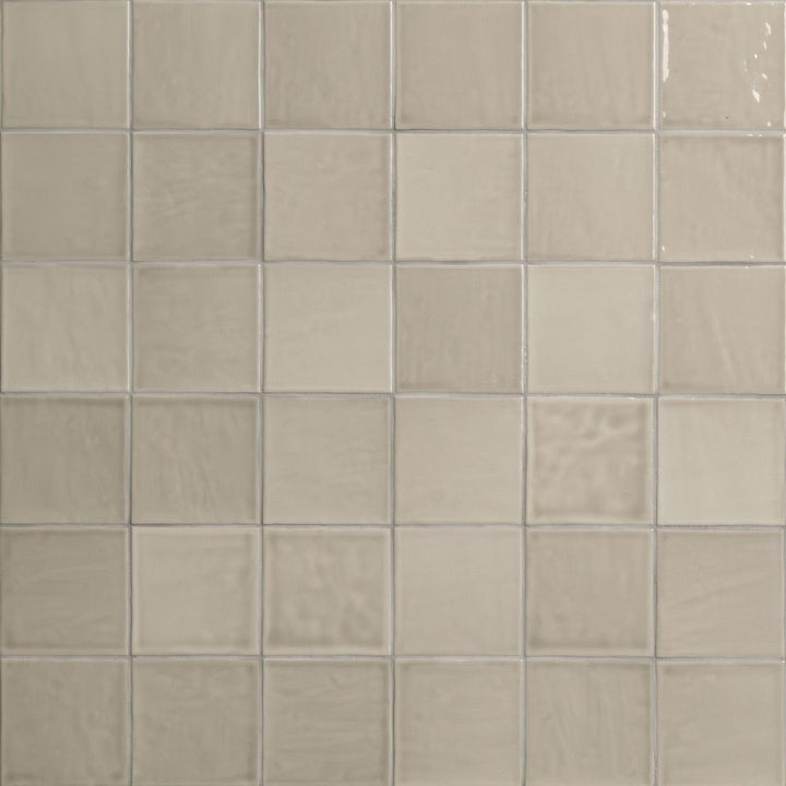 Terranello Dune 4" x 4" Glossy Kitchen & Bathroom Tile