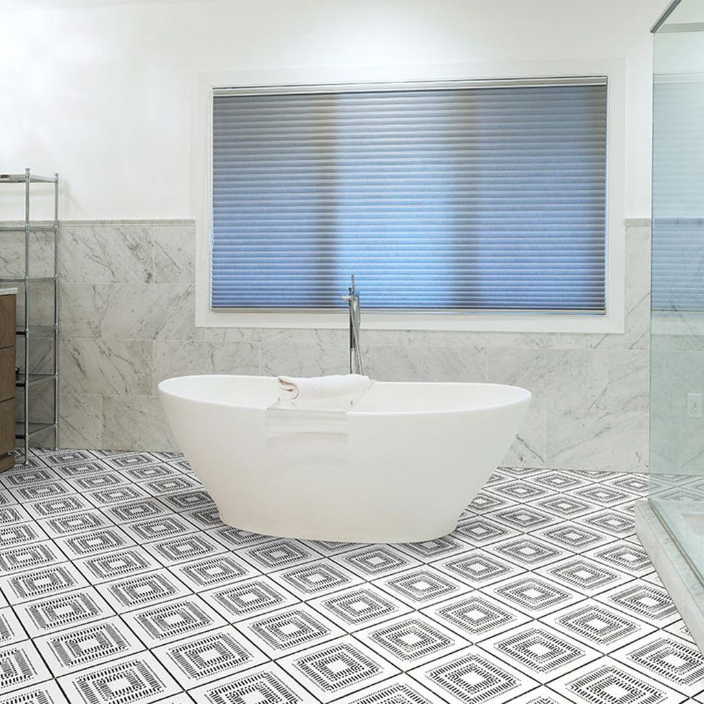 Tessa, 8" x 8" Porcelain Tile | NZARTES8X8 | Patterned Tile by MSI