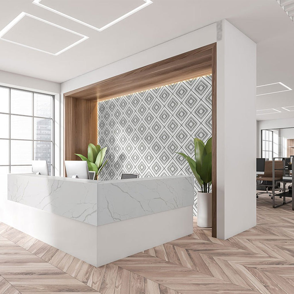 Tessa, 8" x 8" Porcelain Tile | NZARTES8X8 | Patterned Tile by MSI
