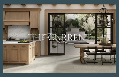 The Current | Trending Kitchen Tile by AquaBlu Mosaics