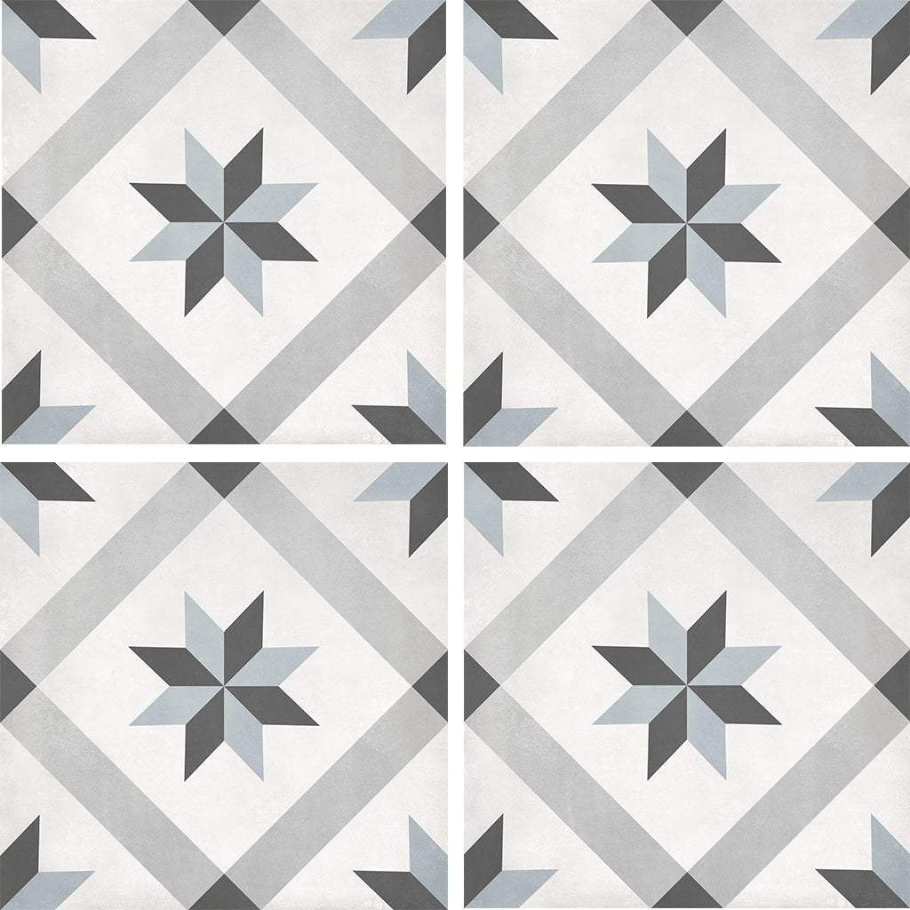 Tide Compass, 8" x 8" Porcelain Tile | ANAFORMTIDECOMP | IWT