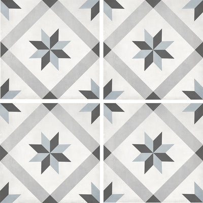 Tide Compass, 8" x 8" Porcelain Tile | ANAFORMTIDECOMP | IWT