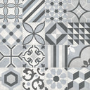 Tide Deco Blend, 8" x 8" - Porcelain Tile