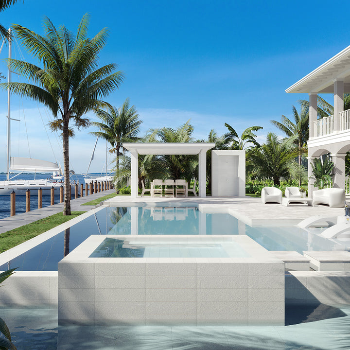 Tiderock Artic, 6" x 24" Porcelain Tile | Shop Pool Tile