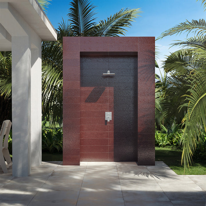 Tiderock Crimson, 6" x 24" Porcelain Tile | Shop Pool Tile