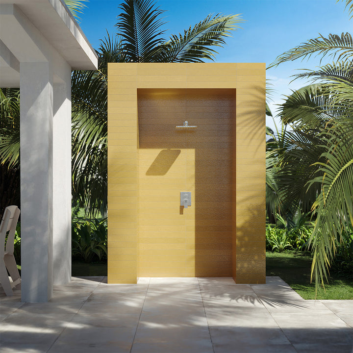 Tiderock Gold, 3" x 24" Porcelain Tile | Shop Pool Tile